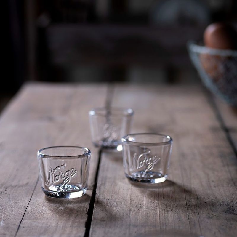 Eggeglass 4pk Norgesglasset