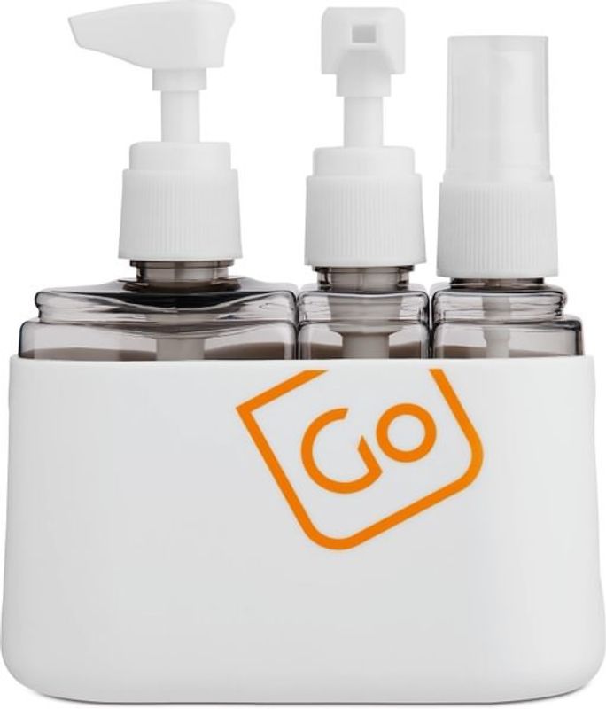 Refillflasker 3-in-1 Sett Go Travel