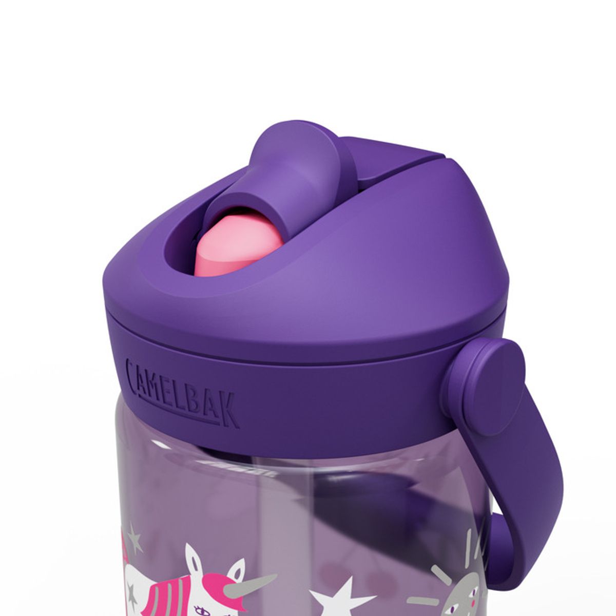 Camelbak Drikkeflaske Barn, Thrive Flip Straw Kids 400mL, Unicorn Party