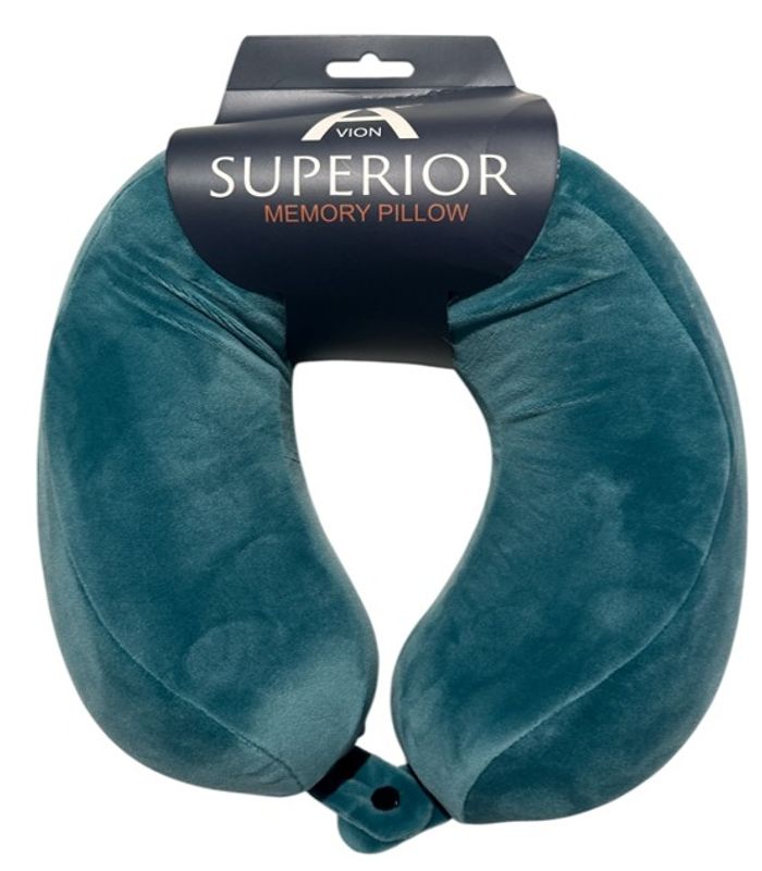 Nakkepute Superior Memory Foam, emerald