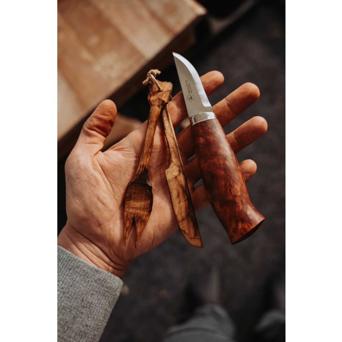 Brusletto Kniv Rypa