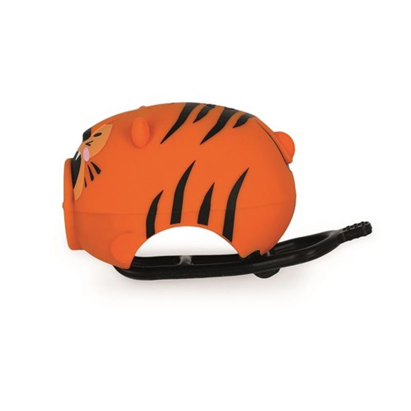 Ladbar sykkelys m/ bjelle Tiger