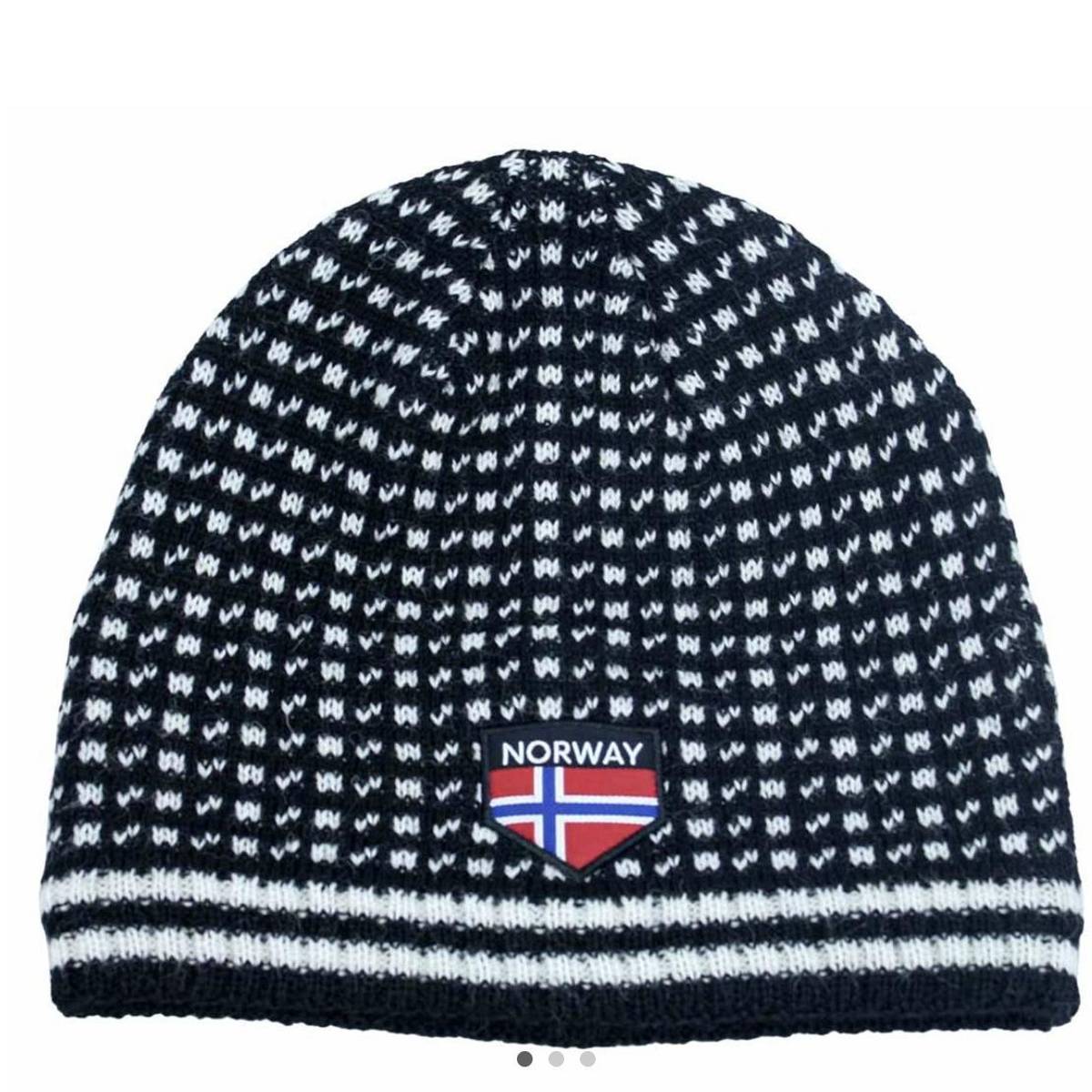 Islender Strikkelue, sort