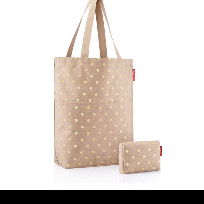 Hovedbilde Gavesett Veske & Sminkemappe Dots Coffee - Reisenthel