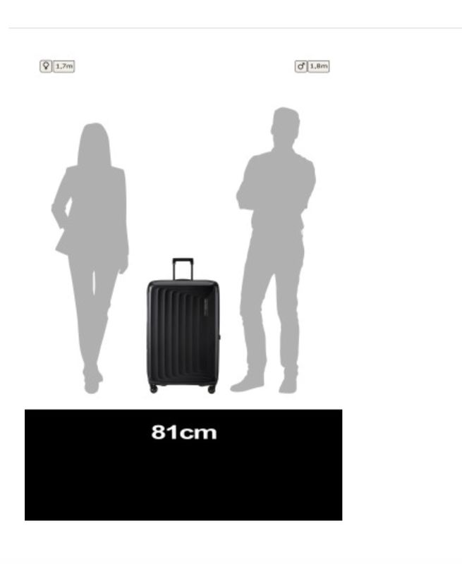 Samsonite Nuon Spinner 81 cm EXP 125/137 L – Matt Graphite