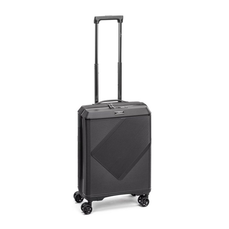 North Pioneer PRG Kabinkoffert, 4 hjul, 55 cm, 38L, Sort