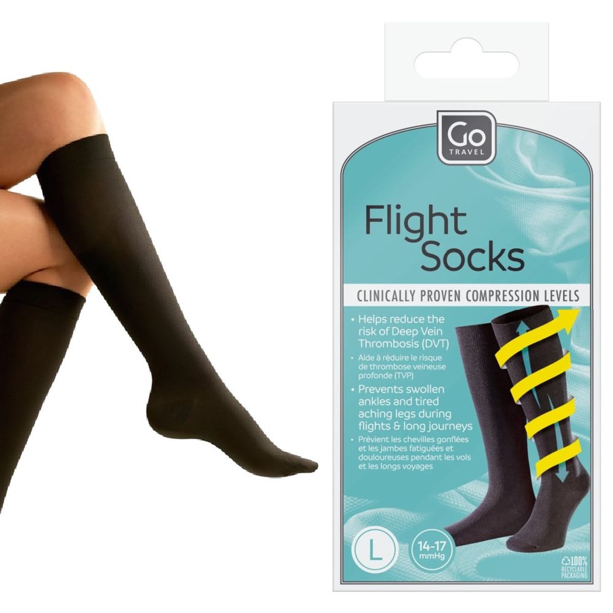 Flysokker, str. M fra Go Travel