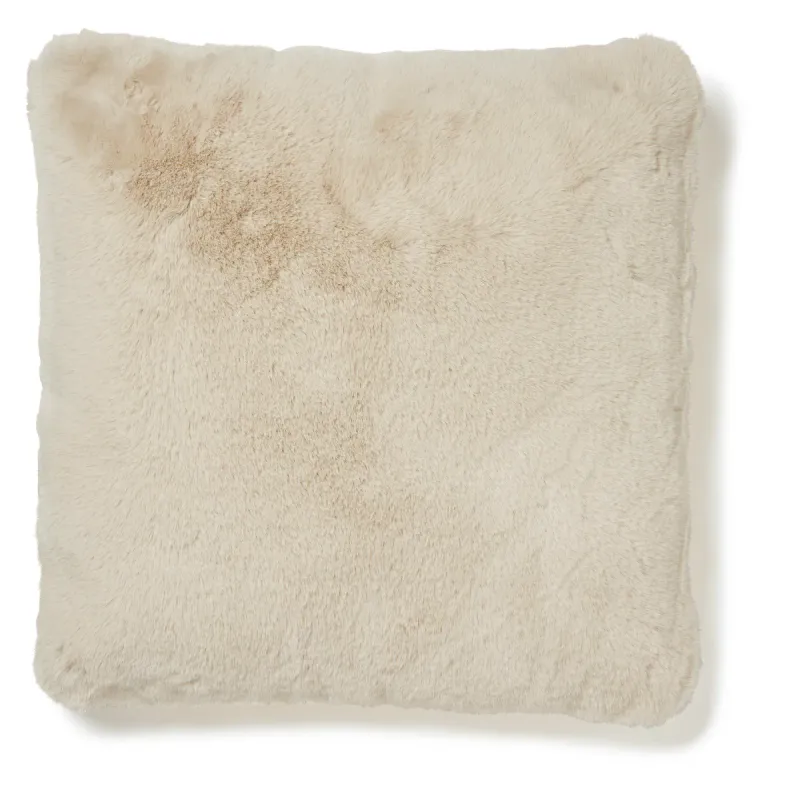 Pute med fyll Fluffy 45x45 cm, Beige