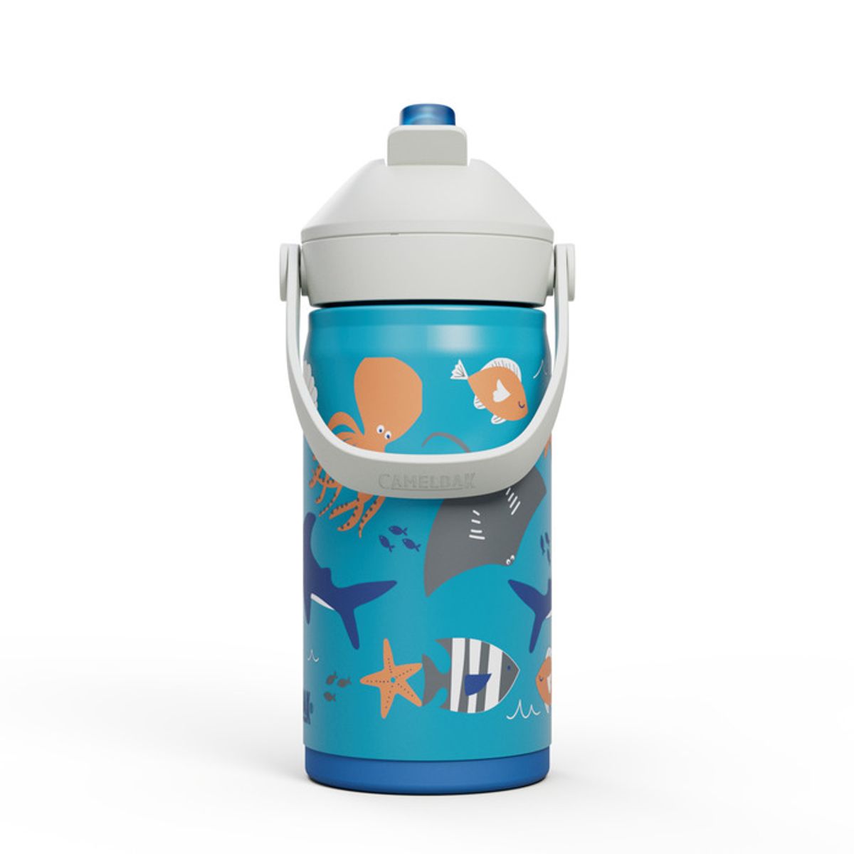 Camelbak Drikkeflaske Barn, Thrive Flip Straw Kids VSS Ocean Life 0,35L