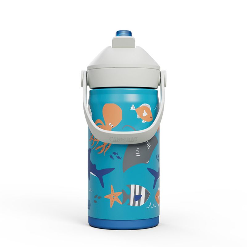 Camelbak Drikkeflaske Barn, Thrive Flip Straw Kids VSS Ocean Life 0,35L