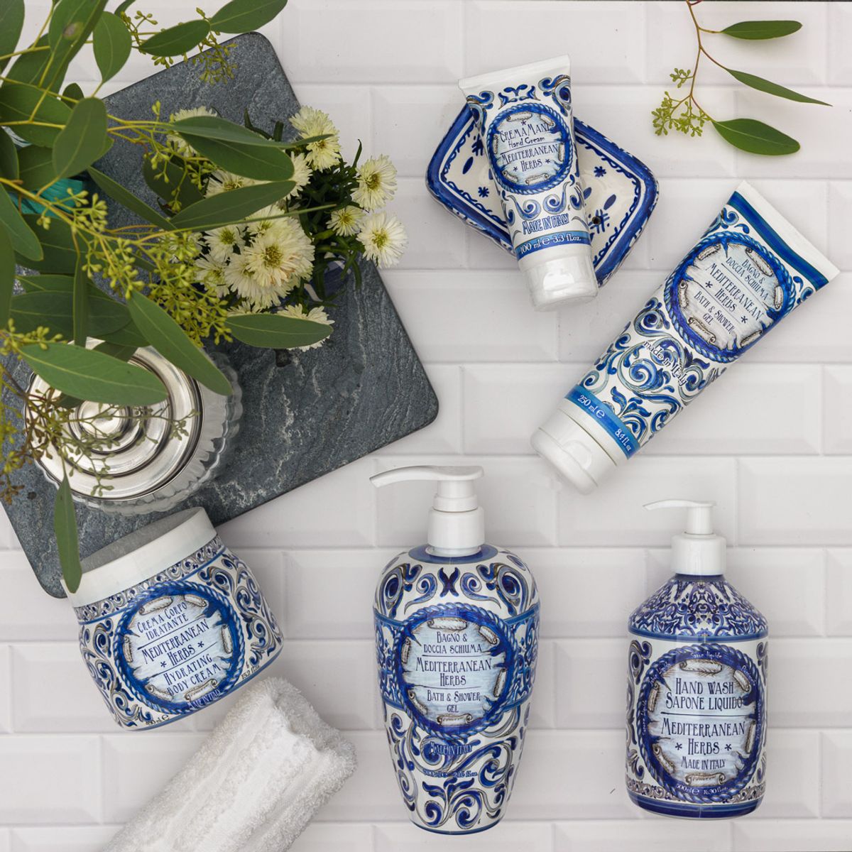 Rudy Profumi Flytende Såpe Mediterranean Herbs 500ml