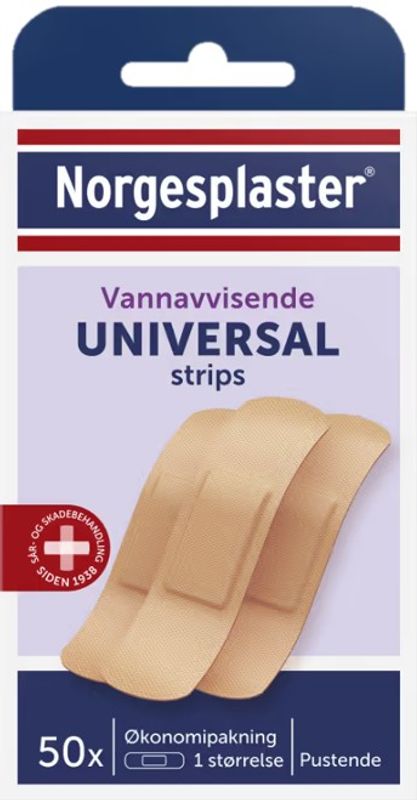 Plaster Universal 50 pk Norgesplaster