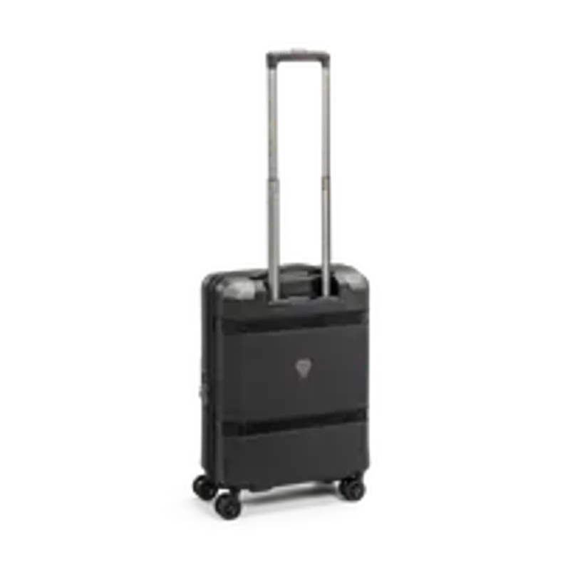 North Pioneer Vintage Pro Kabinkoffert, 4 hjul, 55 cm, 38L, Sort