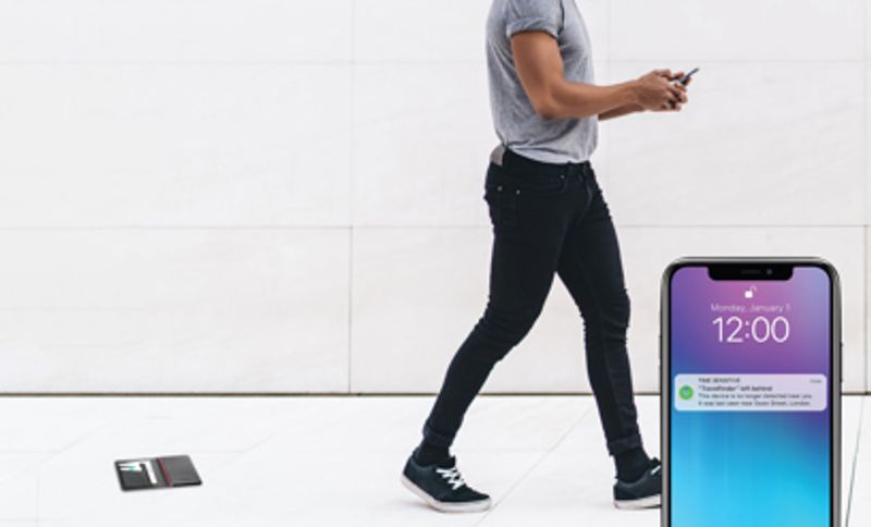 Travelfind RCS passholder – oppladbar med Find My
