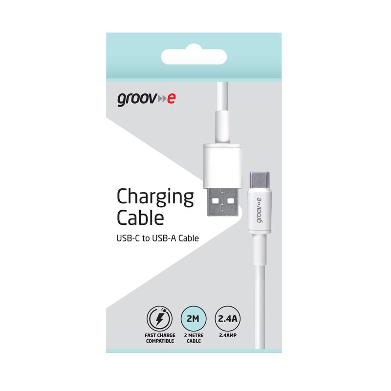 Groove Ladekabel USB-A til USB-C 2m