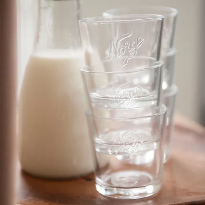 Kjøkkenglass stablebare 24 cl 6 stk