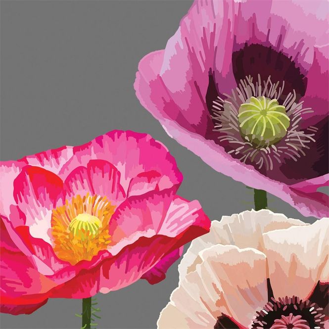 Hovedbilde Middagsservietter Blomster 