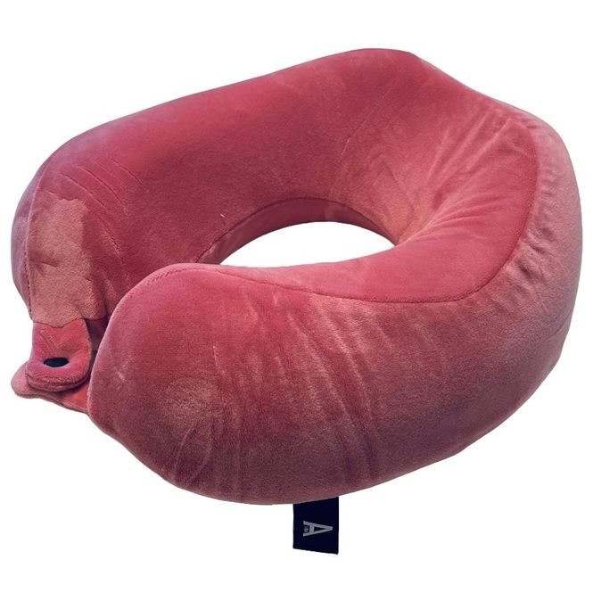 Hovedbilde Nakkepute Superior Memory Foam, burgunder