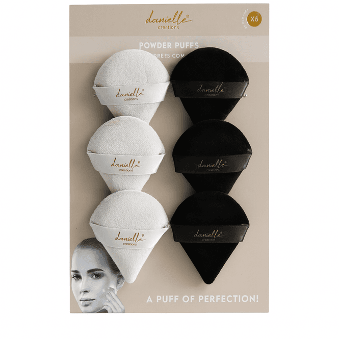Hovedbilde Danielle Creations Powder Puffs – 6 stk 