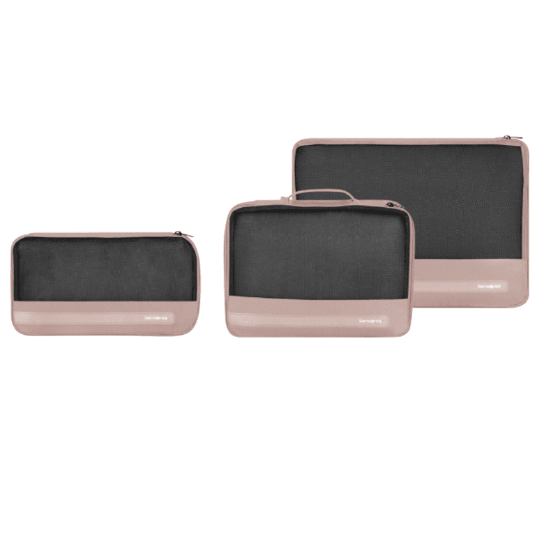 Samsonite TA Revolution pakkekuber – sett med 3 - Rose