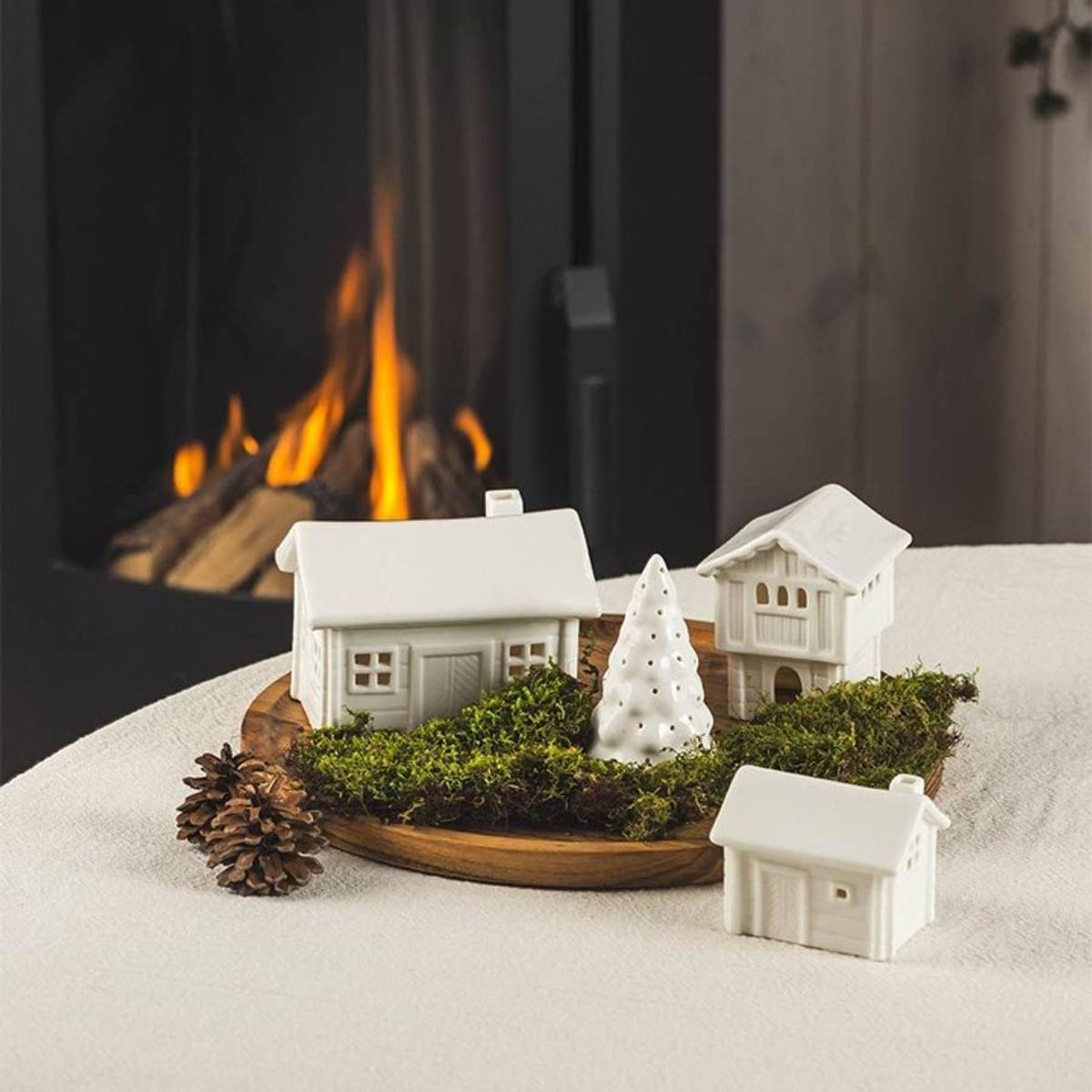 Jul På Tunet Stabbur 8,2x10,1cm Porsgrunds Porselænsfabrik