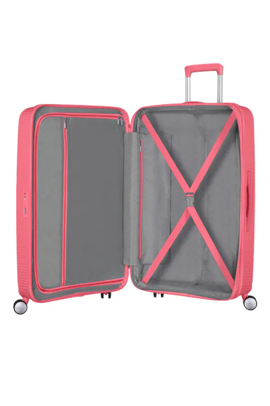 Kabinkoffert utvidbar 35,5-41L Soundbox American Tourister