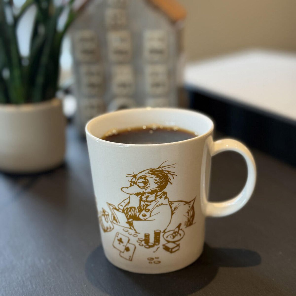 Flåklypa kopp - Solan spiller poker