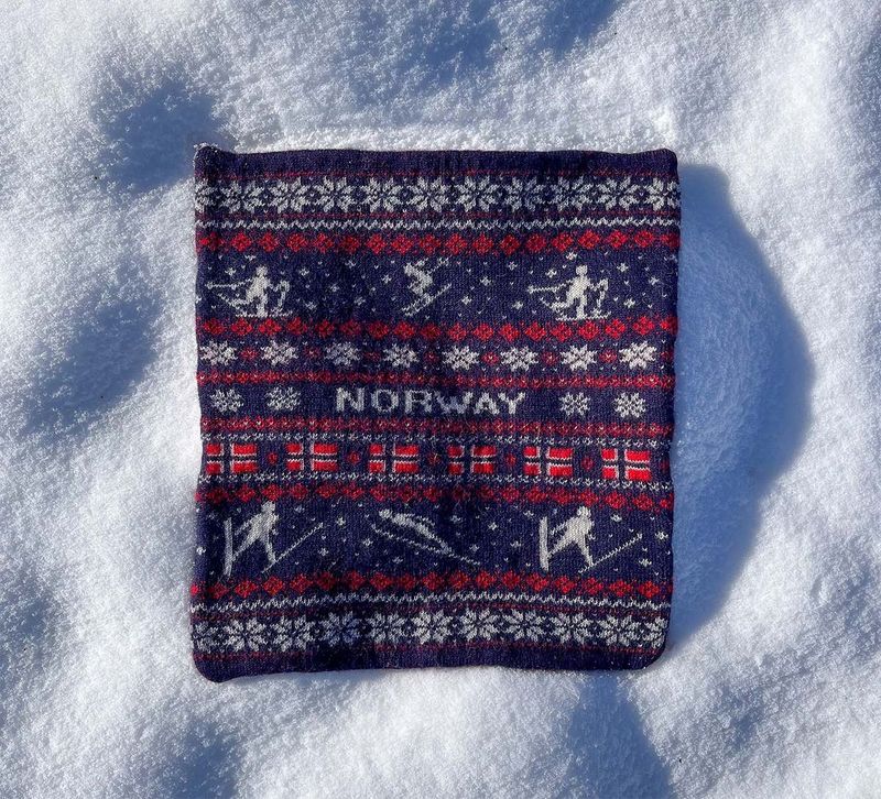 Sitteunderlag Skisport, 100% ull