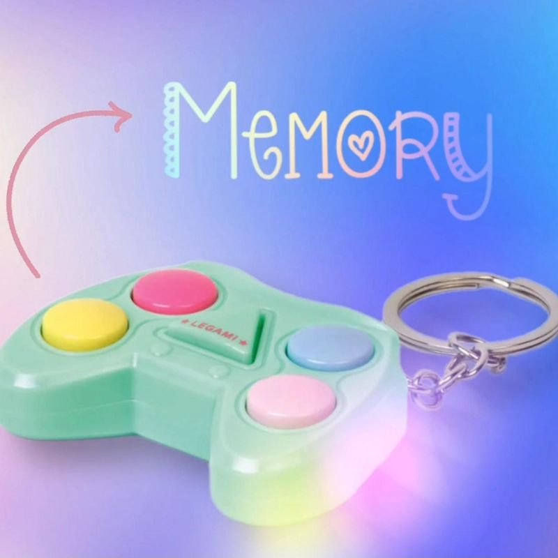 Vintage Memory Spill med Nøkkelring - Legami