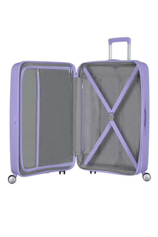 Koffert utvidbar 71-81L og 4 hjul Soundbox 