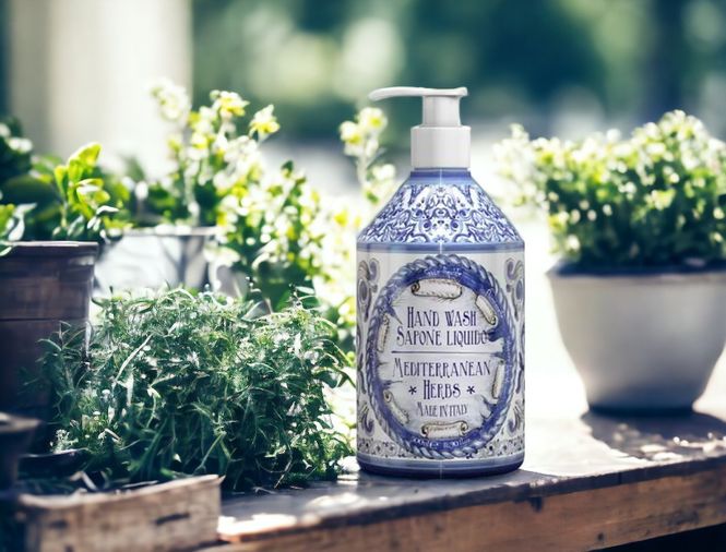Hovedbilde Rudy Profumi Flytende Såpe Mediterranean Herbs 500ml
