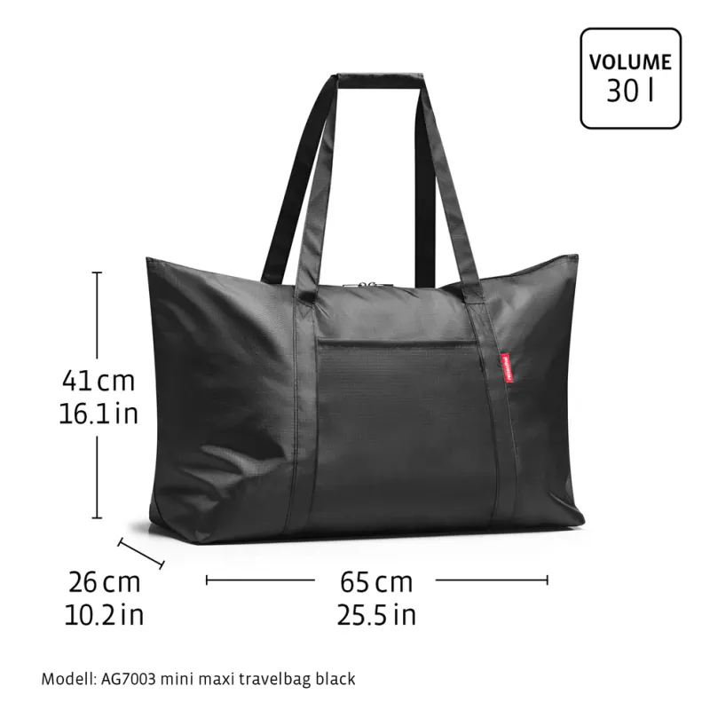 Sammenleggbar bag 30L Mini Maxi Blå  - Reisenthel