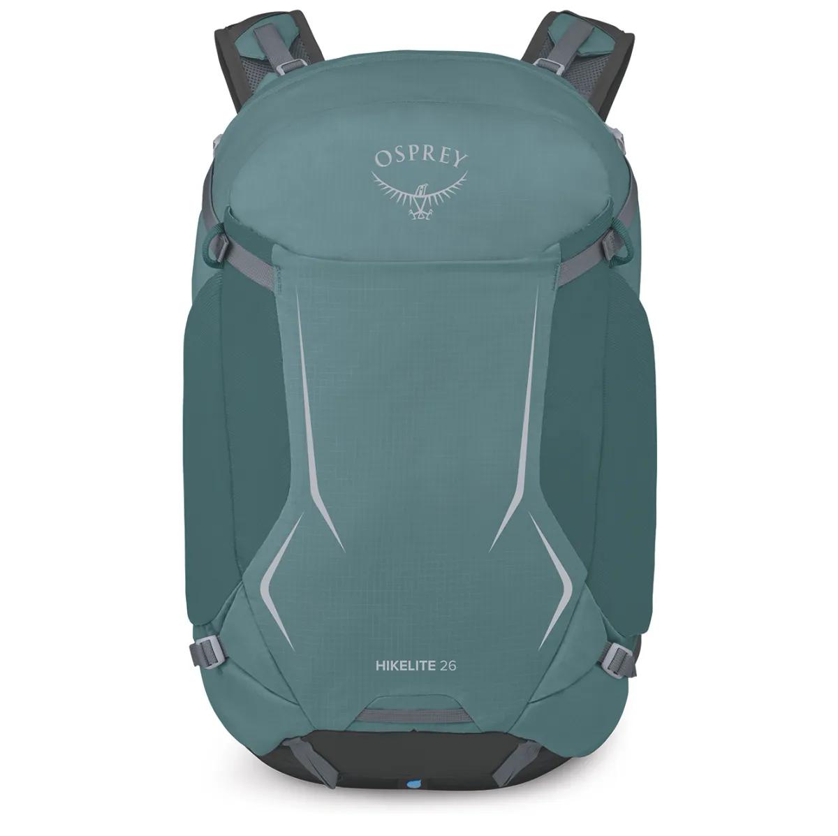 Superlett dagstursekk Hikelite 26 fra Osprey, Cascade Blue