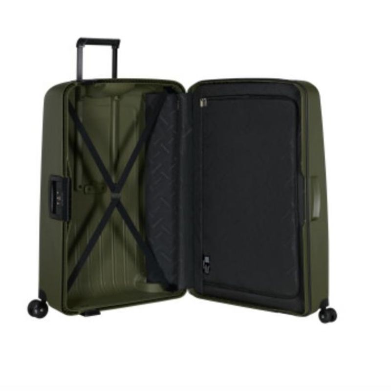 Ekstra stor koffert 138L spinner 4 doble hjul S`cure Samsonite