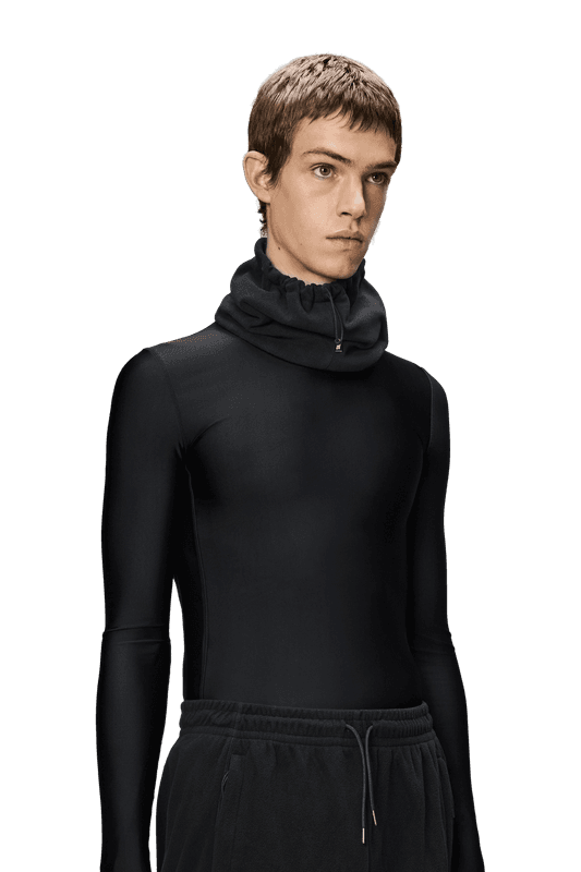 Rains Feece Tube Scarf T1-Svart