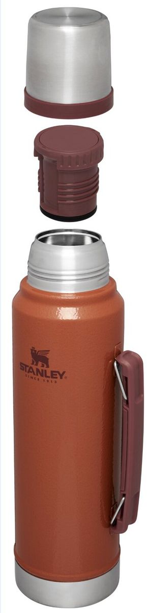 Stanley Termos Classic Vacuum Bottle Hammertone Clay 1 L