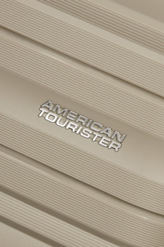 American Tourister Flytwist stor koffert 78 cm – Sandstone