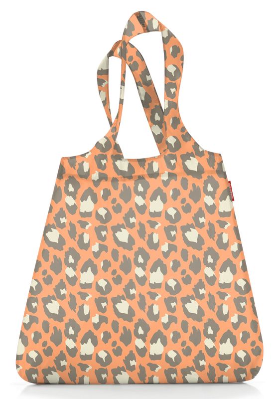 Handlenett 15L Leo Pastell, fersken leopard - Reisenthel