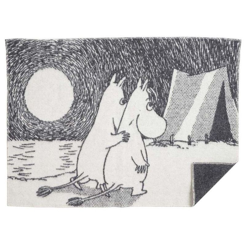 Pledd i lammeull Mummi Adventure 90 x 130 cm fra Klippan