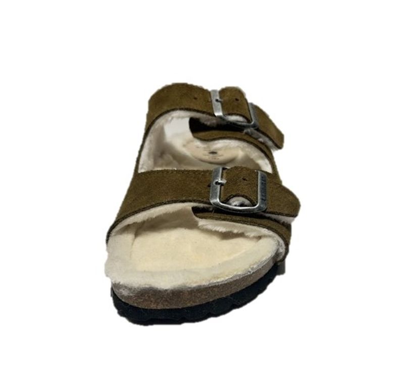 Axelda Sandal med fôr - Carla Oliven 37-41