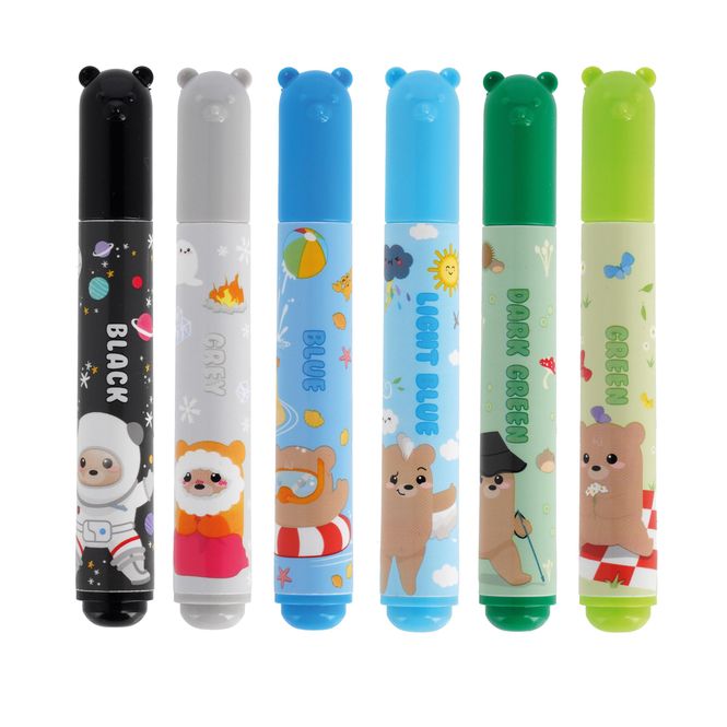 Hovedbilde Teddy Friends Tusj 12 pk 