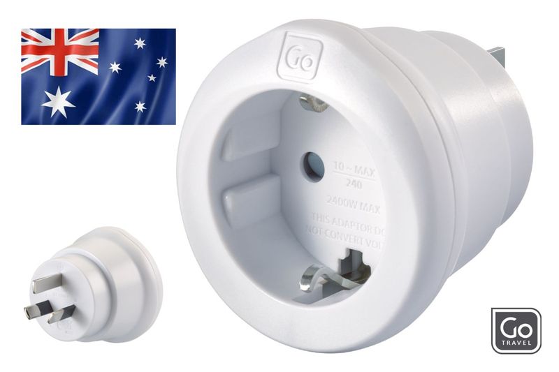 Adapter (Type I) til Austraila og Kina fra Go Travel