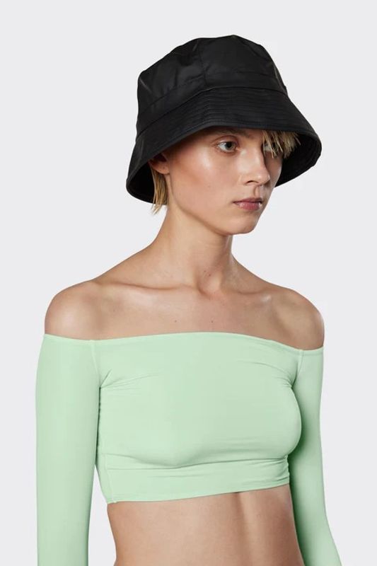 Rains Bucket Regnhatt W2, sort