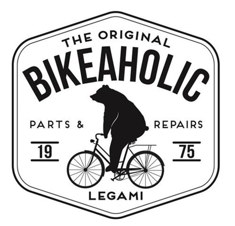 Refleks & klut til sykkel - fest på rammen  Bikeaholic fra Legami