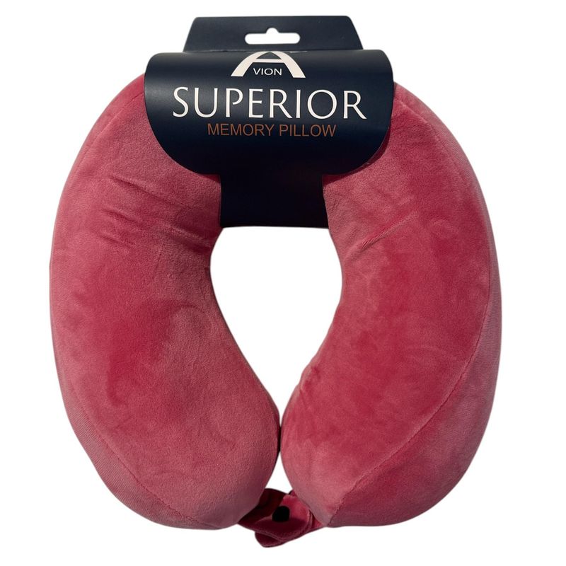 Nakkepute Superior Memory Foam, rosa