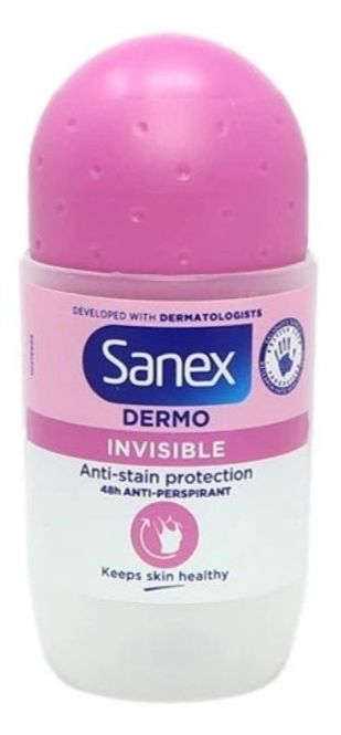 Hovedbilde Deo Roll-on Sanex Invisible 50ml, rosa