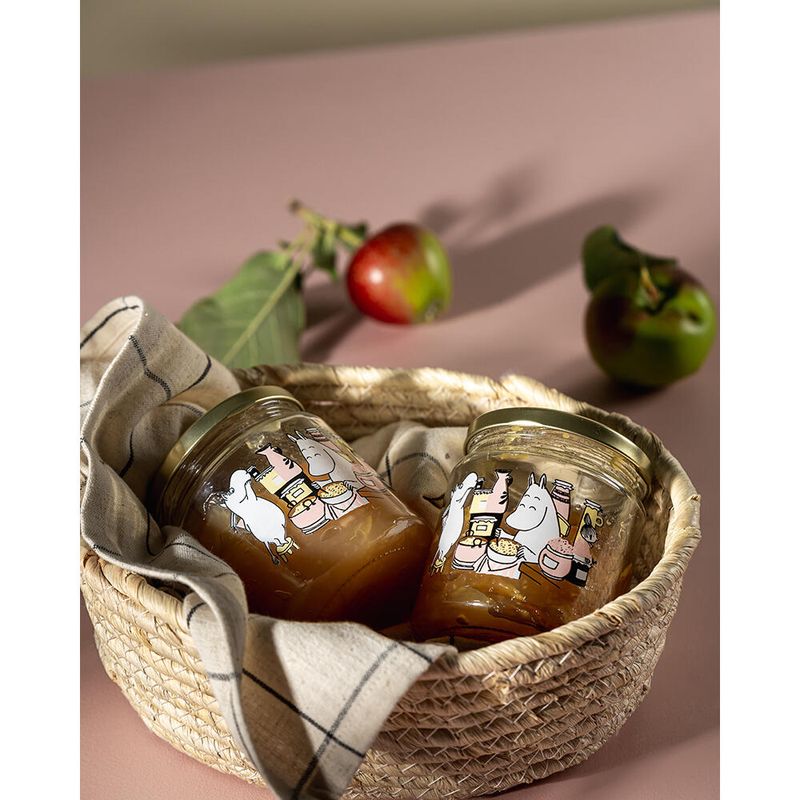 Mummi glasskrukke 0,3L + 4 klistremerker
