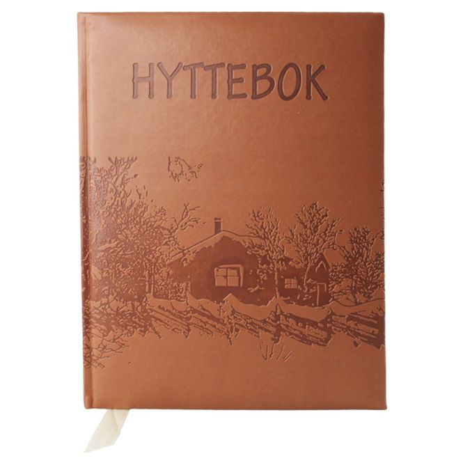 Hovedbilde Hyttebok med nye Fjellvettreglene