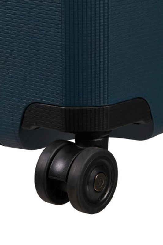 Samsonite Magnum ECO hard Medium koffert 69 cm 4 hjul Navy