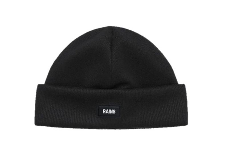 Rains Ribbed Fleece Beanie
